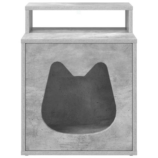 Chatiere bois gris 42,5 x 40 x 53,5 cm - Prolenta premium p334.9 - Image 5