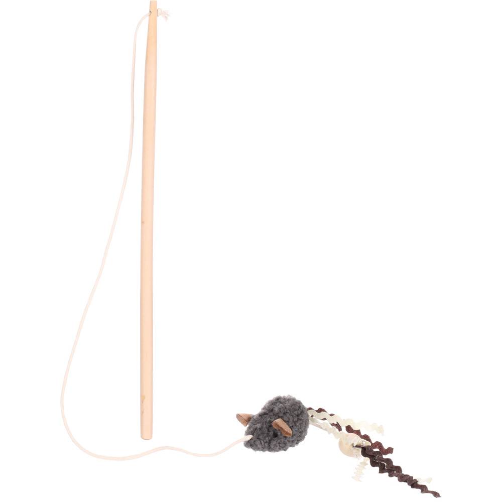 1 Canne à pêche SUAVA 20 cm jouet pour chat couleur aléatoire - Image 1