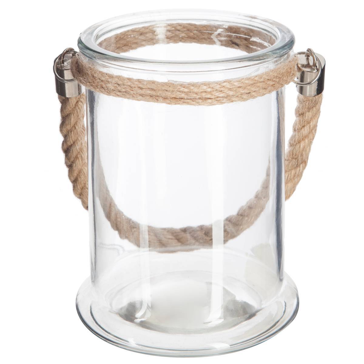 Atmosphera - Photophore "Lena" verre H17cm - Atmosphera Créateur d'intérieur - Image 1