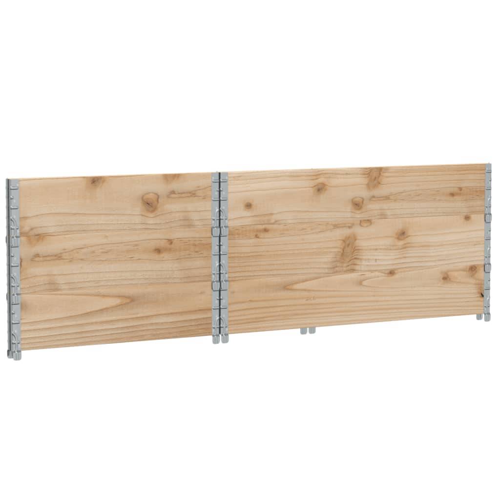 ComfortXL - Carré Potager Haut Bois de Pin Naturel Empilable et Pliable pour Jardin 120x80x60,5 cm - ComfortXL Outdoor Living - Image 6