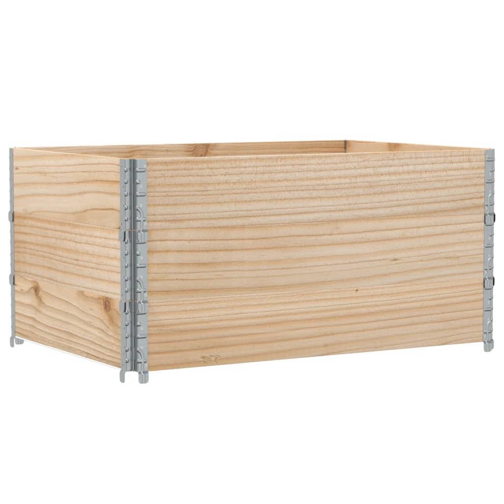 ComfortXL - Carré Potager Haut Bois de Pin Naturel Empilable et Pliable pour Jardin 120x80x60,5 cm - ComfortXL Outdoor Living - Image 5
