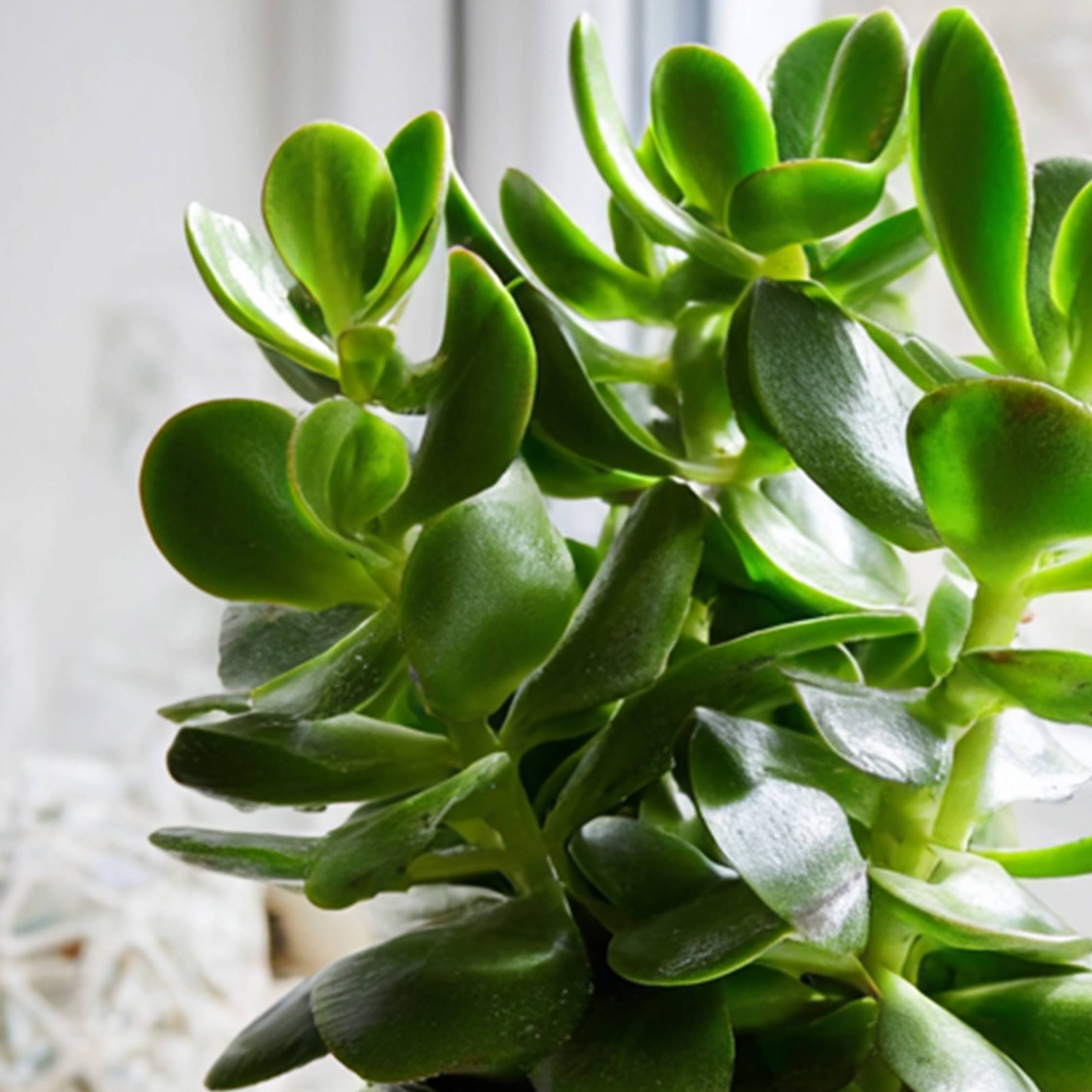 Plant In A Box - Arbre à jade - Crassula ovata - Hauteur 15-25cm - Pot 12cm - Image 5