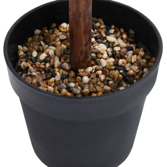 Vidaxl - Plante de buis artificiel avec pot Forme de boule Vert 50 cm - Image 4