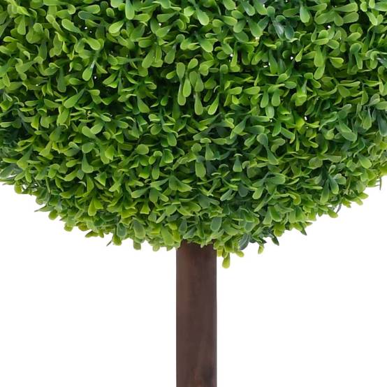 Vidaxl - Plante de buis artificiel avec pot Forme de boule Vert 50 cm - Image 3