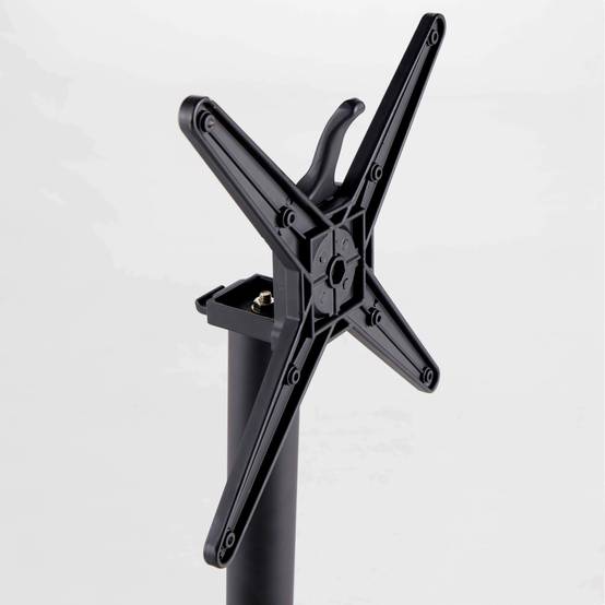 Oviala - Ensemble table de terrasse stratifié beton clair et 2 fauteuils gris - Oviala - Imagen 6