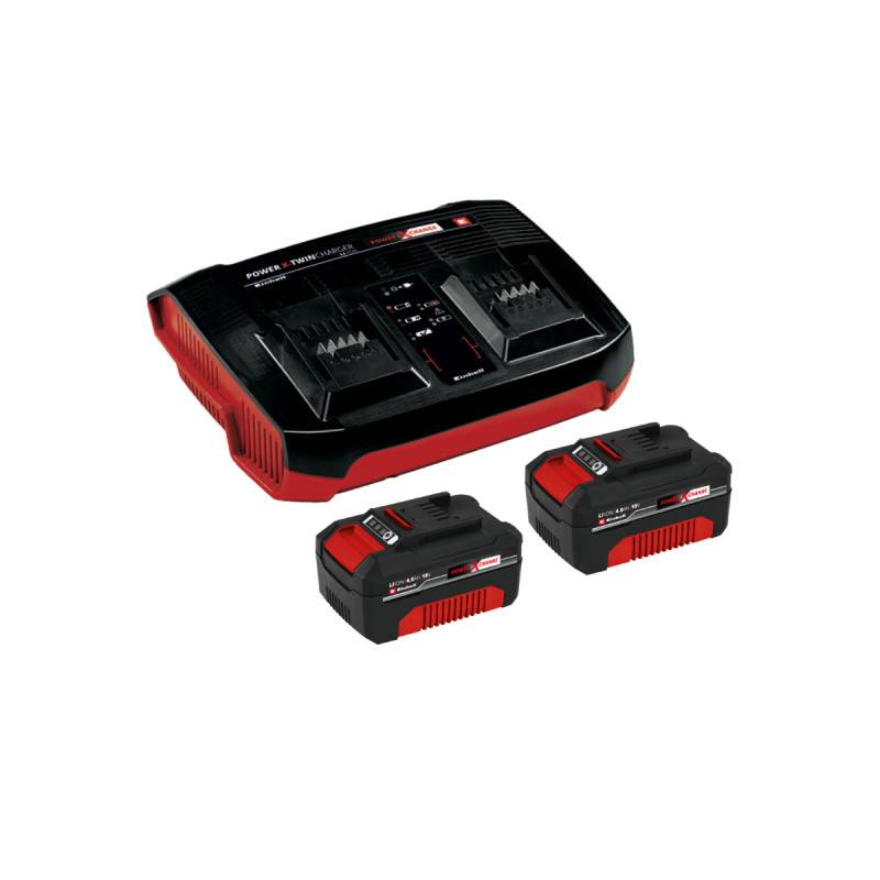 Einhell - Starter Kit Power EINHELL 18V Power X Change - 2 batteries 4.0Ah - Twincharger - Image 1