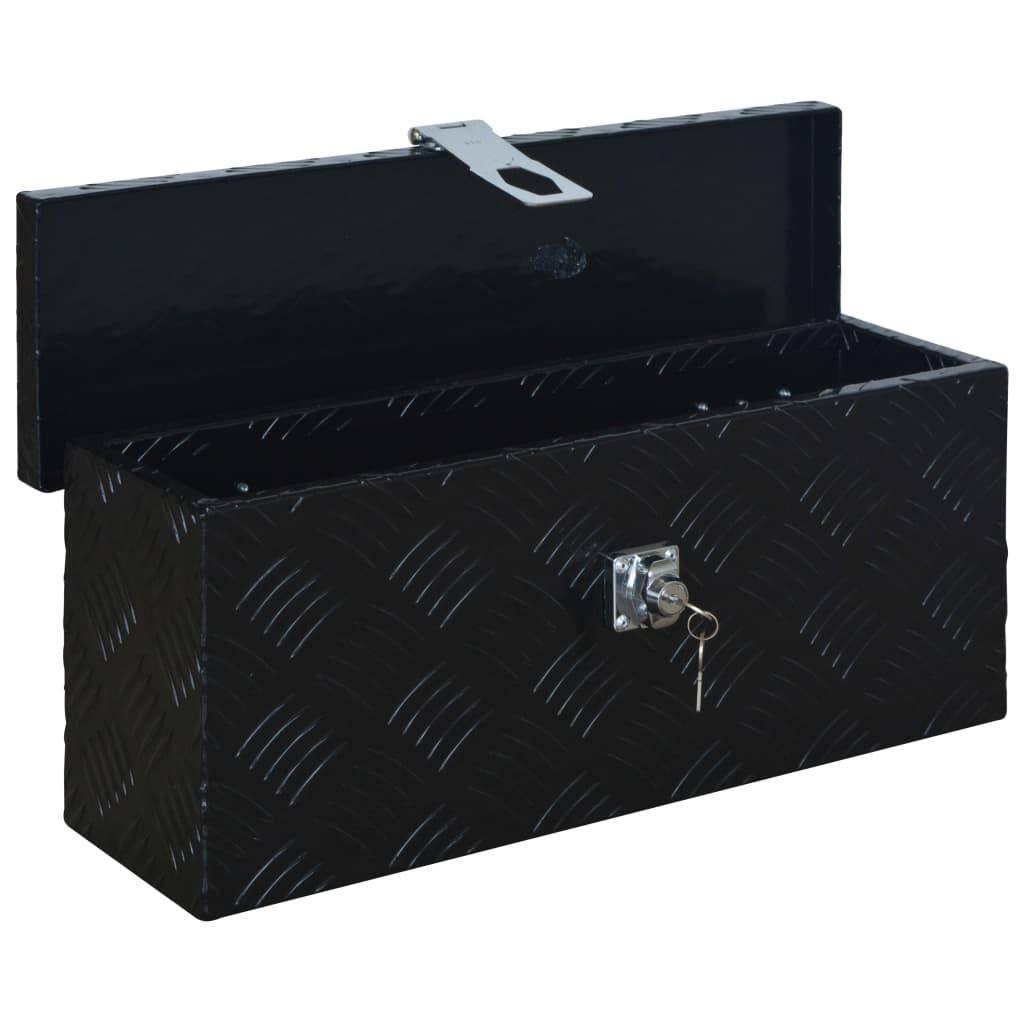 Helloshop26 - Boîte caisse de remorque en aluminium 48,5 cm noir - Imagen 5
