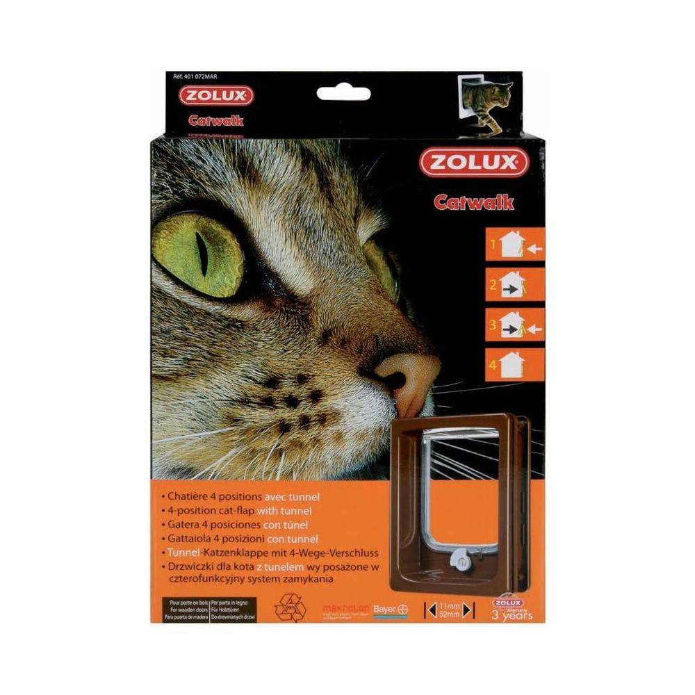 Zolux - Chatière 4 position avec tunnel Catwalk - Imagen 3