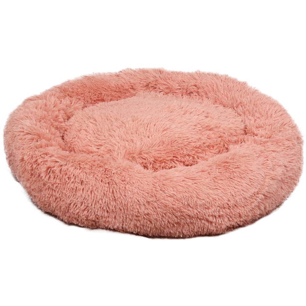 Coussin KREMS rond, couleur vieux rose ø 70 cm anti stress pour chiens - Image 1