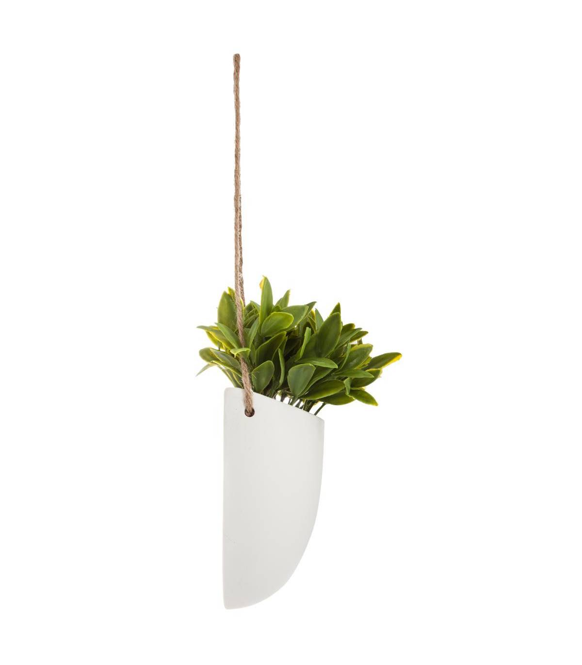 Plante artificielle murale Pot en céramique H 20 cm - Imagen 1