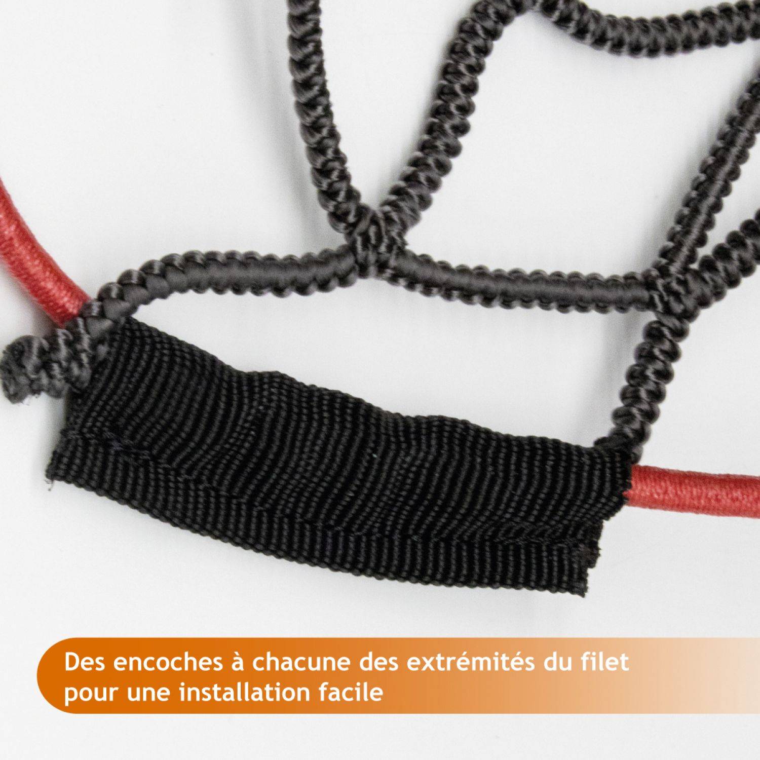 Linxor - Filet de remorque extensible de 124 x 191 cm jusqu'à 135 x 230 cm - Noir - Linxor - Imagen 3