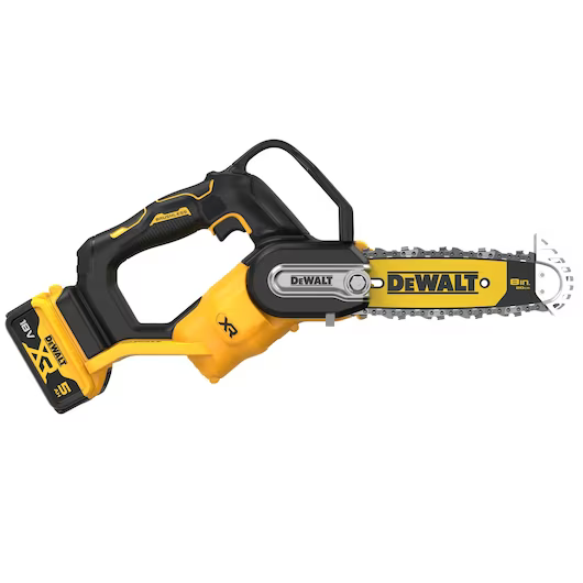 Dewalt - Tronçonneuse élagueuse DEWALT XR 18V Brushless - 1 batteries 5.0 Ah, chargeur + accessoires - DCMPS520P1-QW - Image 4