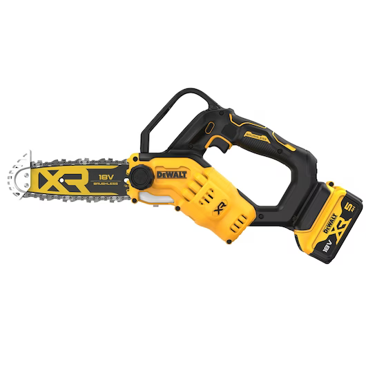 Dewalt - Tronçonneuse élagueuse DEWALT XR 18V Brushless - 1 batteries 5.0 Ah, chargeur + accessoires - DCMPS520P1-QW - Image 2