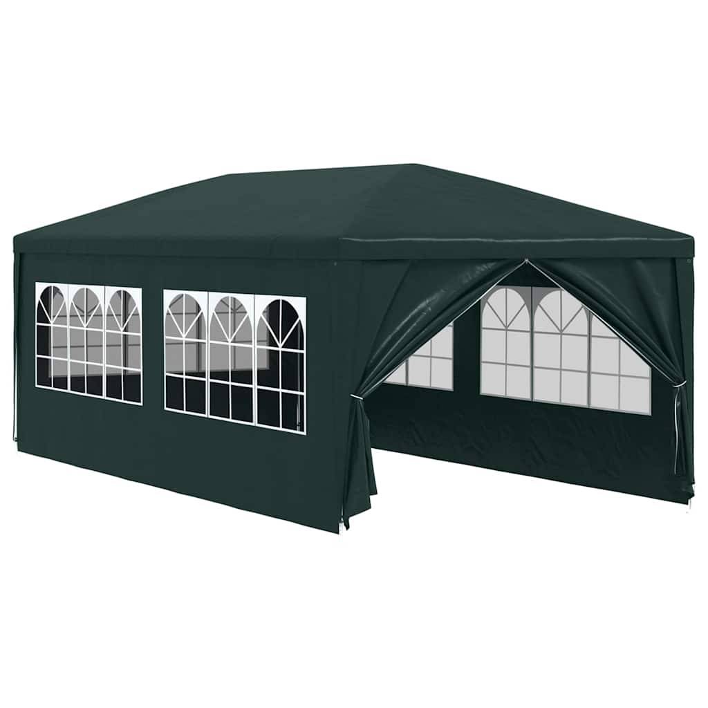 Pergola polyester vert  6 x 3 x 2,55 m  - Prolenta premium p392.2 - Image 1
