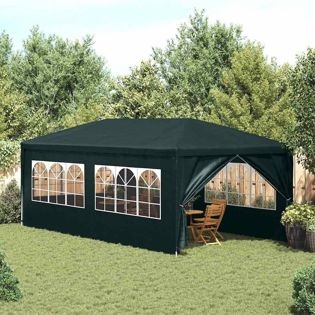 Pergola polyester vert  6 x 3 x 2,55 m  - Prolenta premium p392.2 - Image 2