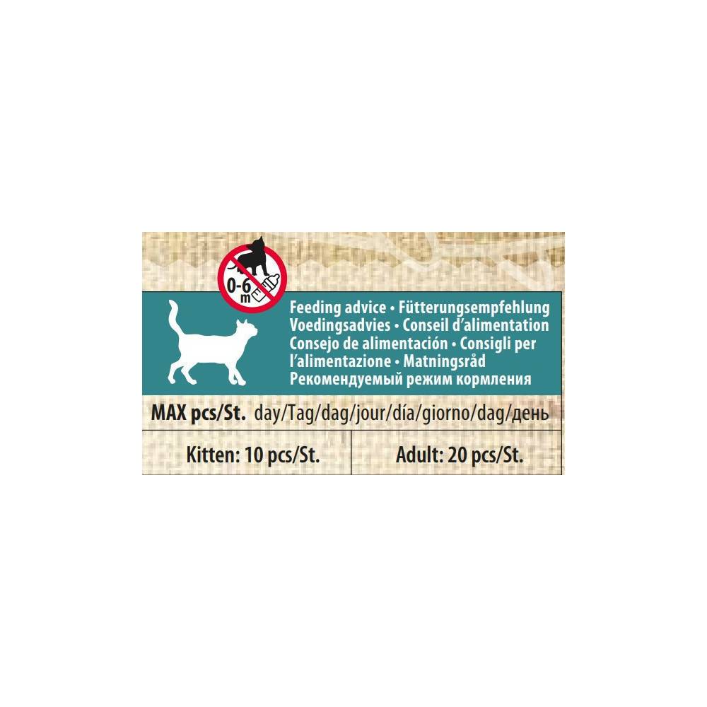 Friandise Hapki cubes de saumon pour chat 85 g sans gluten - Imagen 3