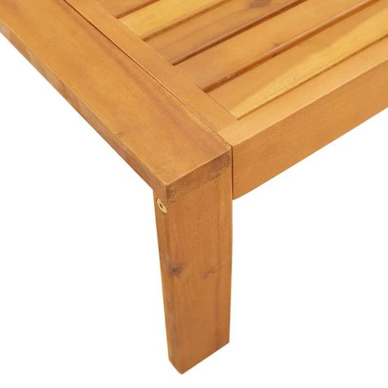 Vidaxl - Salon de jardin avec coussins 3 pcs bois massif d'acacia vidaXL 3214846 - Image 6