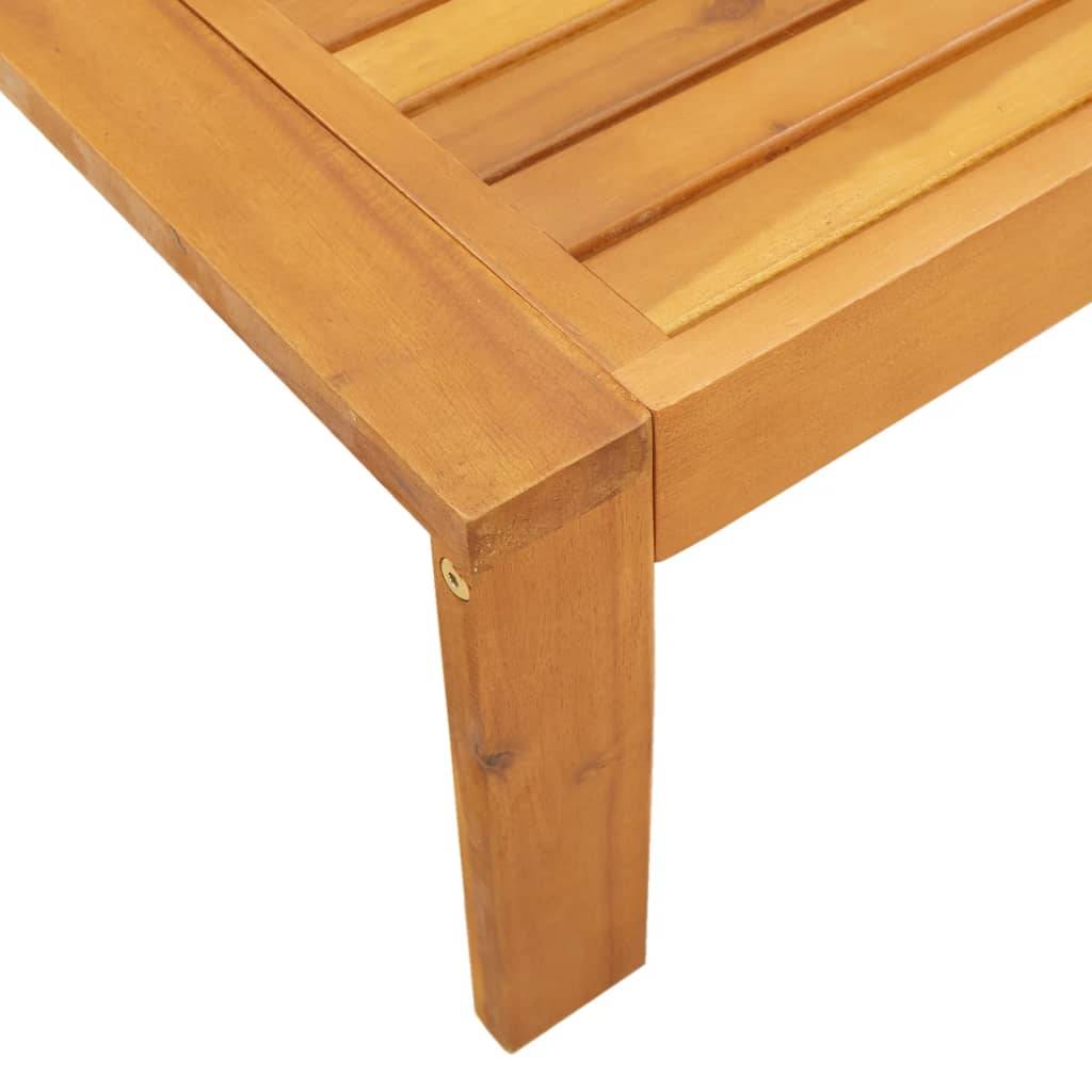 Vidaxl - Salon de jardin avec coussins 3 pcs bois massif d'acacia vidaXL 3214846 - Image 6