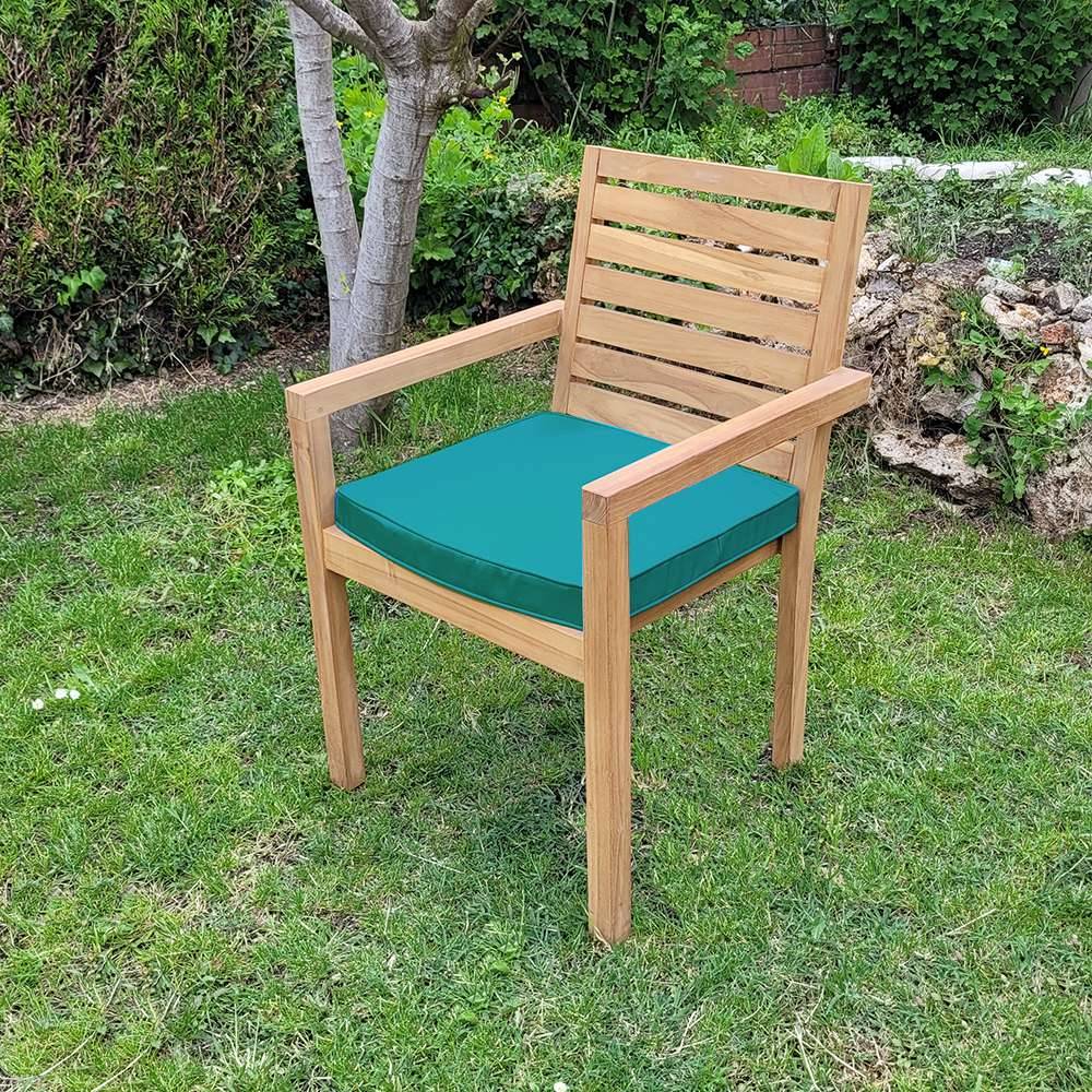 Teck'Attitude - Coussin bleu canard pour fauteuils fixes - TECK'Attitude - Imagen 2