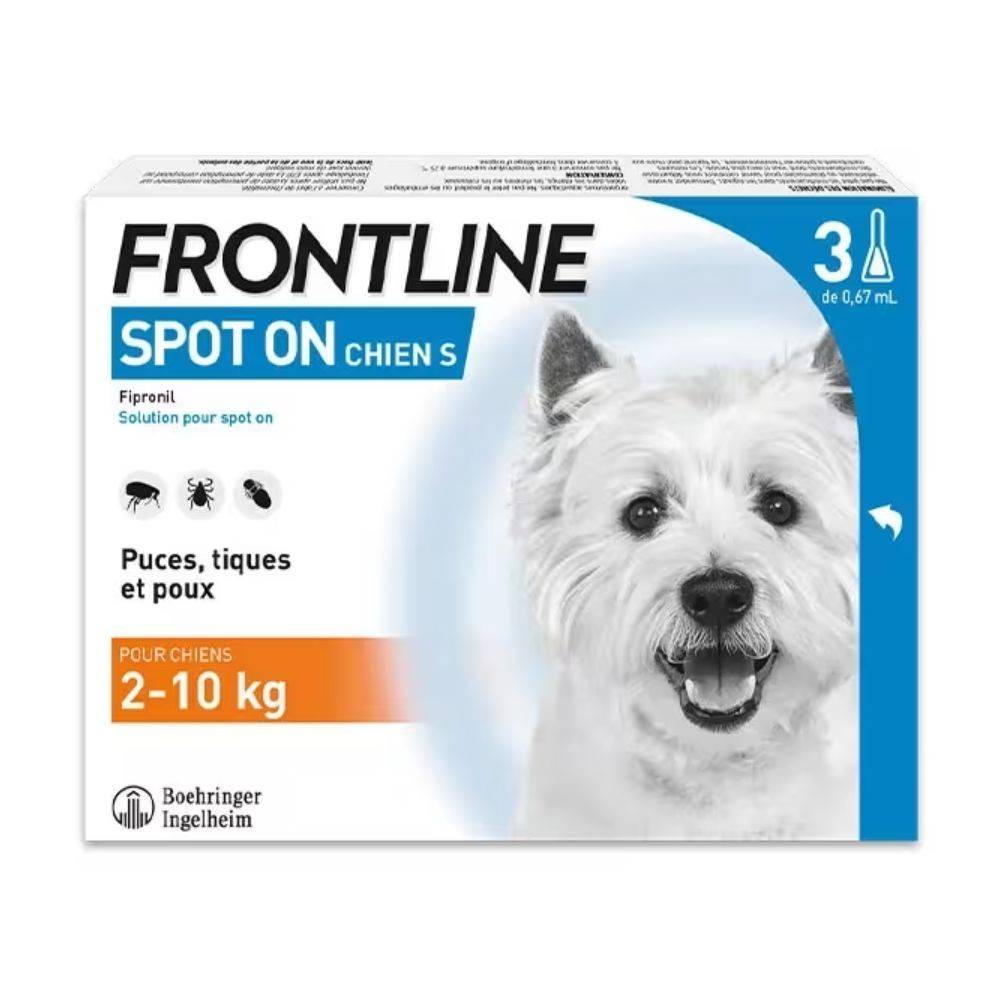 Frontline - Pipetas antiparasitarias perro 10-20 kg, protección pulgas 8 semanas, garrapatas 4 semanas - FRONTLINE - Imagen 4