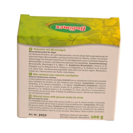 Bubimex - Bloc minéral pour perroquets et perruches Bubimex, 100 g - Image 5