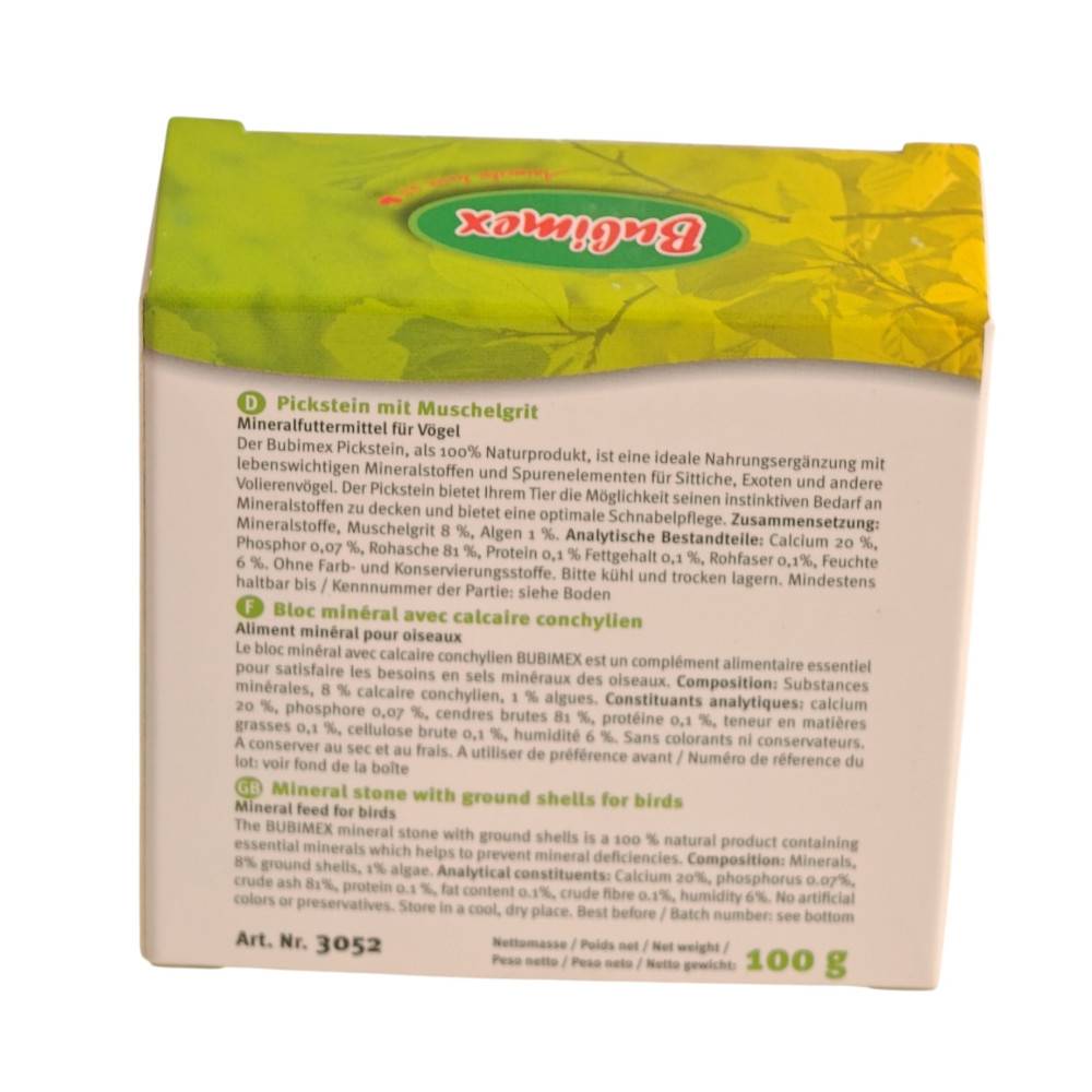 Bubimex - Bloc minéral pour perroquets et perruches Bubimex, 100 g - Image 5
