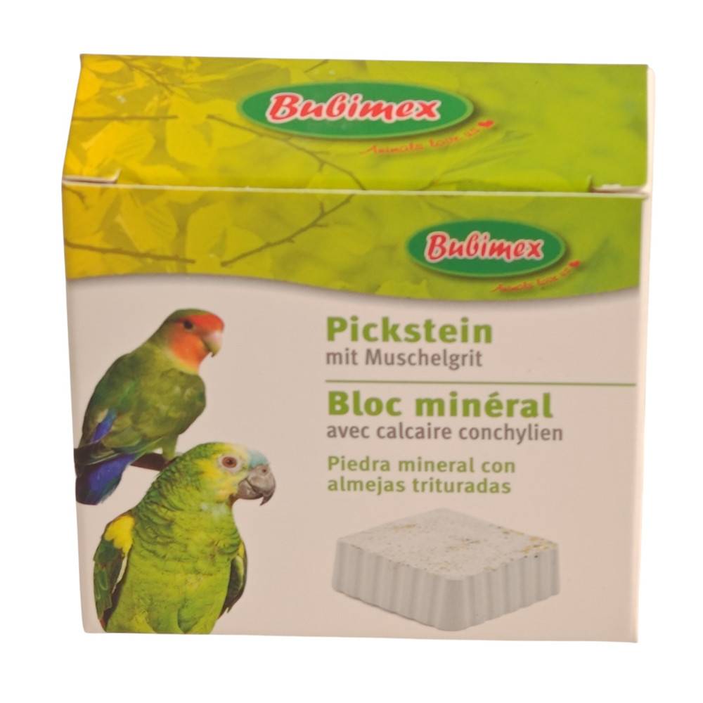 Bubimex - Bloc minéral pour perroquets et perruches Bubimex, 100 g - Image 3