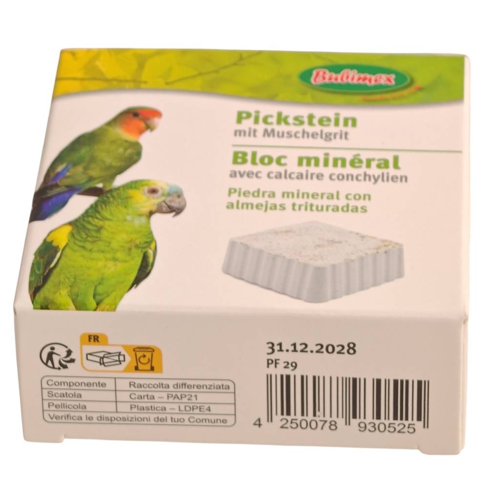 Bubimex - Bloc minéral pour perroquets et perruches Bubimex, 100 g - Image 4