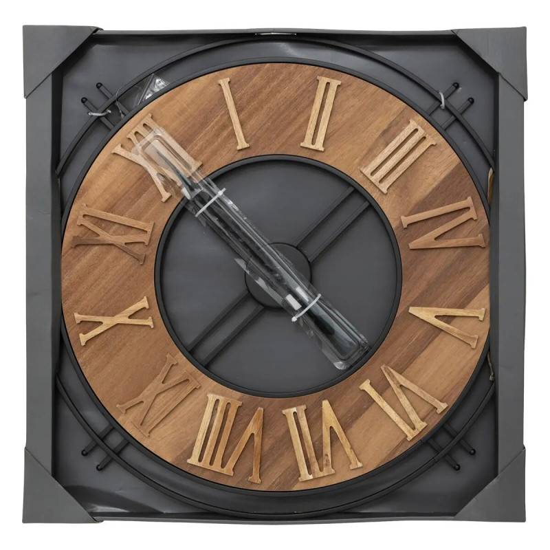 Horloge D65 métal et bois Dorian Atmosphera - Image 3