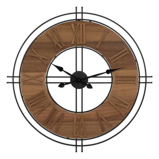 Atmosphera - Horloge "Dorian" D65cm marron - Atmosphera Créateur d'intérieur - Image 1