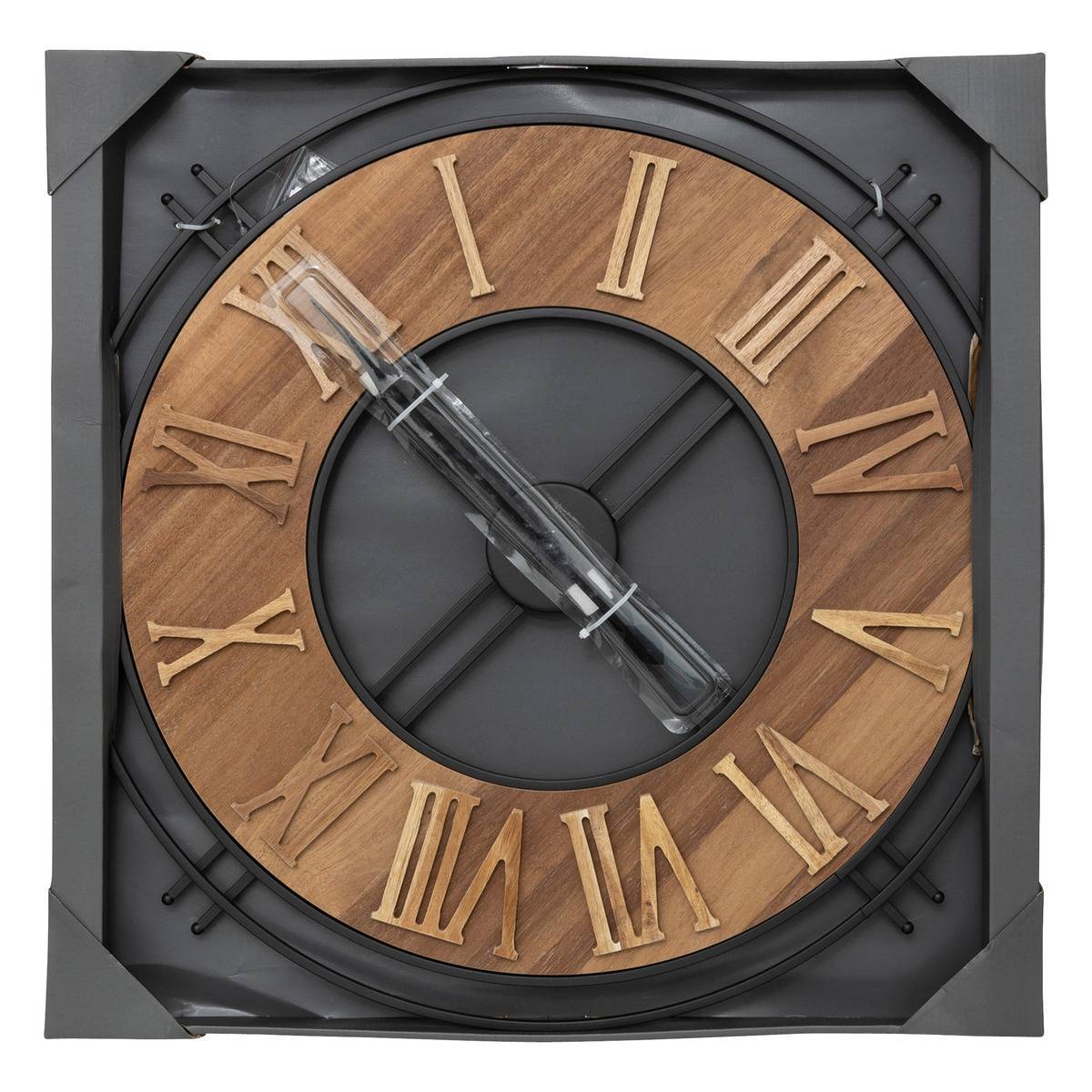 Atmosphera - Horloge "Dorian" D65cm marron - Atmosphera Créateur d'intérieur - Imagen 2
