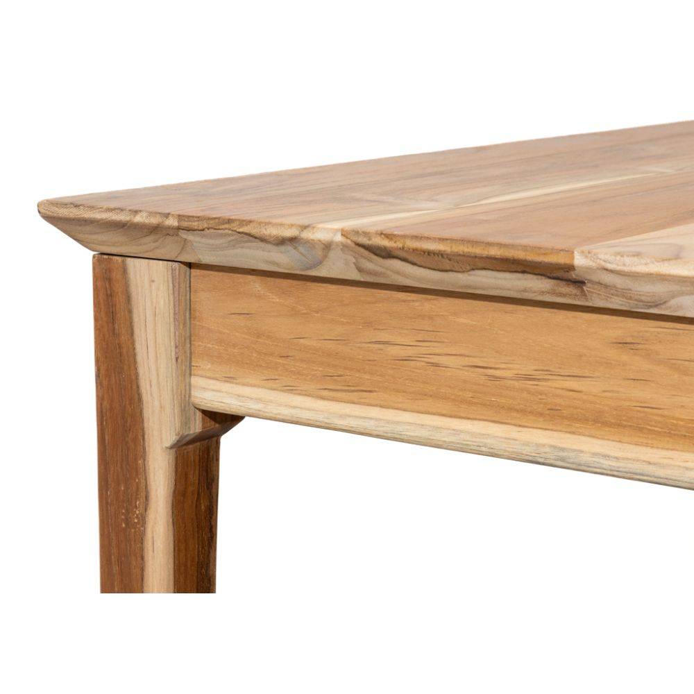 Aubry Gaspard - Table en teck naturel 2 - Imagen 3