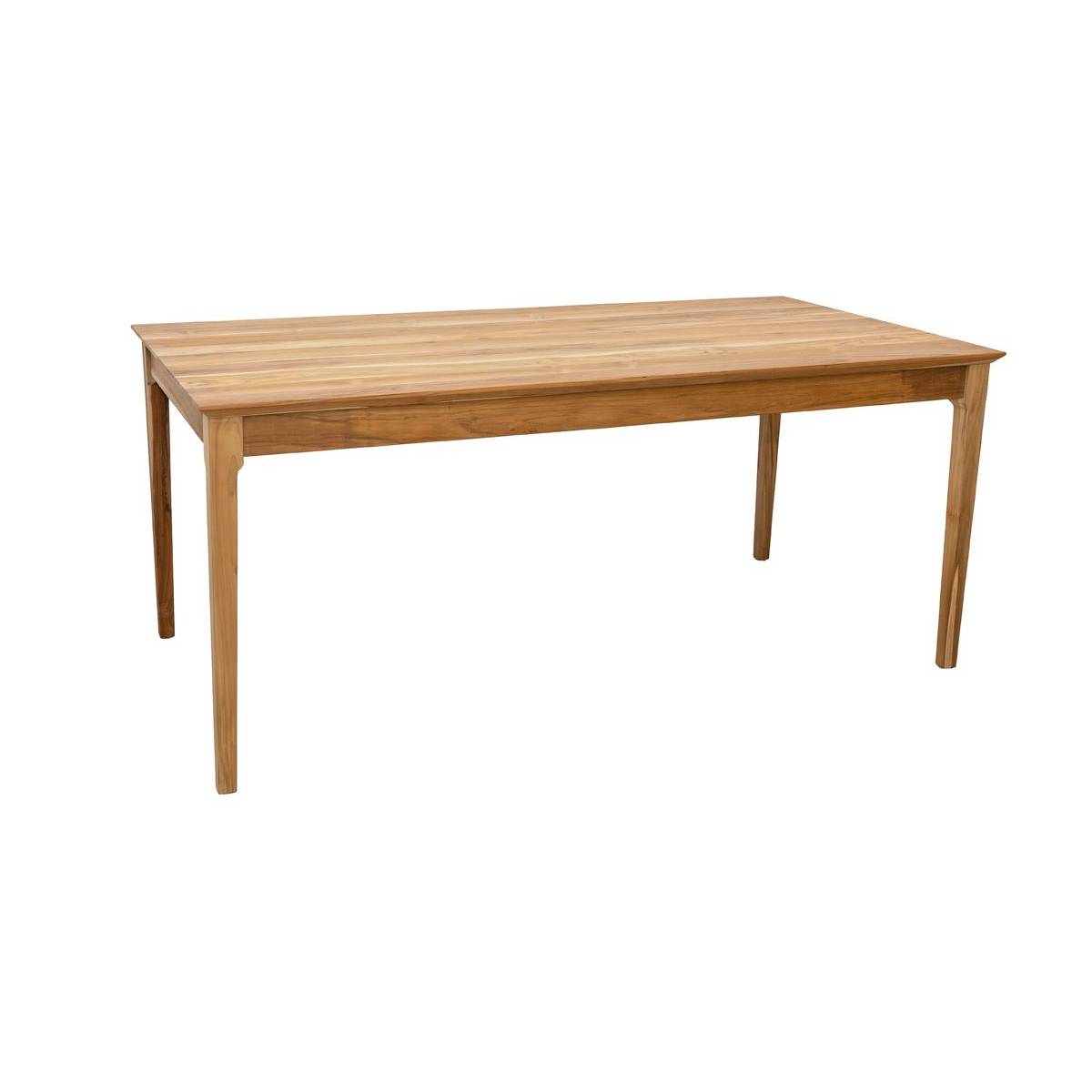 Aubry Gaspard - Table en teck naturel 2 - Imagen 1