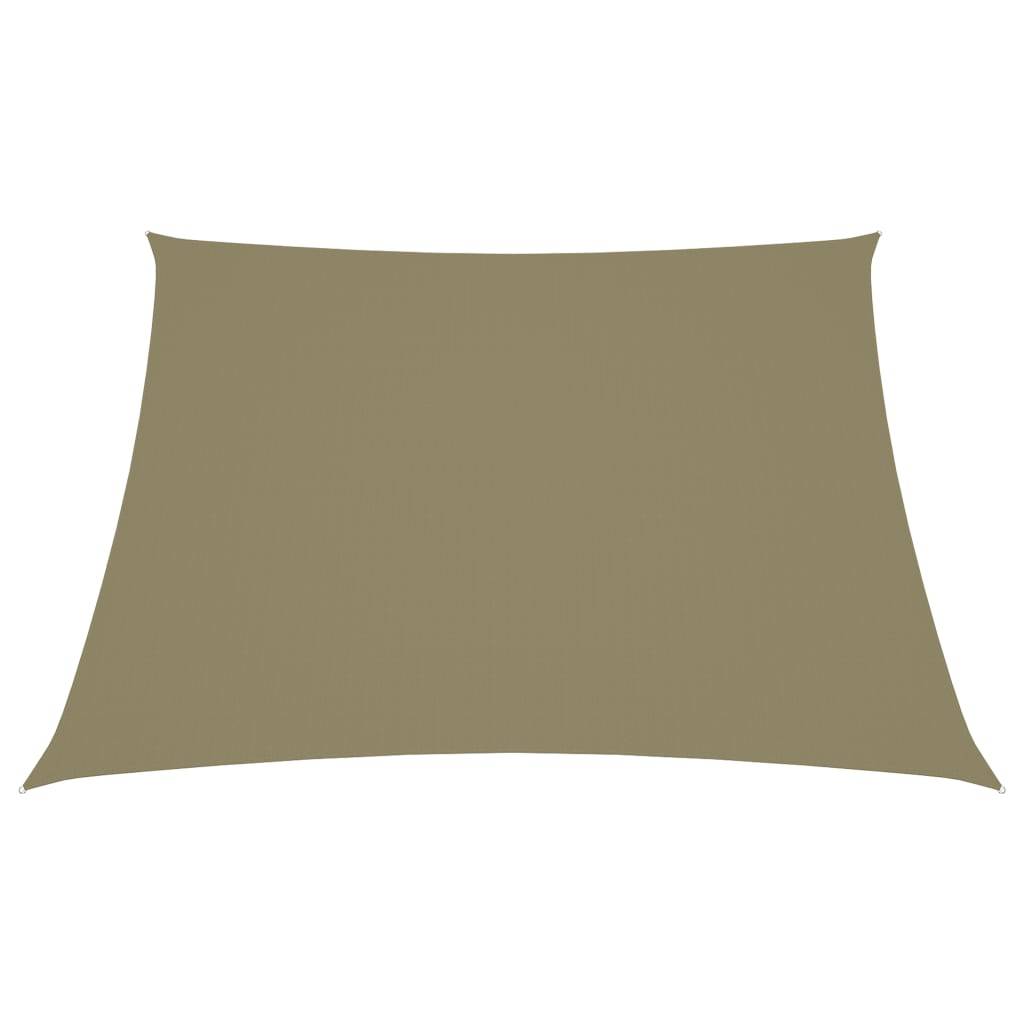 Helloshop26 - Voile toile d'ombrage parasol tissu oxford trapèze 2/4 x 3 m beige - Imagen 2