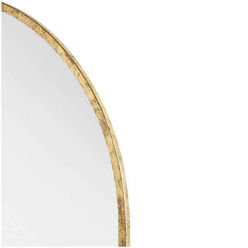 Miroir Victoria rond LED doré 90x3cm - Image 4