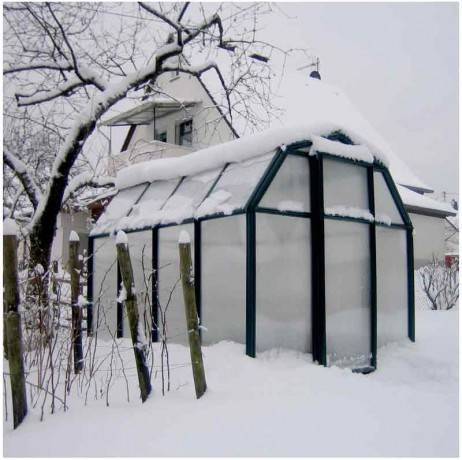 Canopia - Serre de jardin en polycarbonate Rion Eco Grow 5,36 m², Ancrage au sol Oui - Image 2