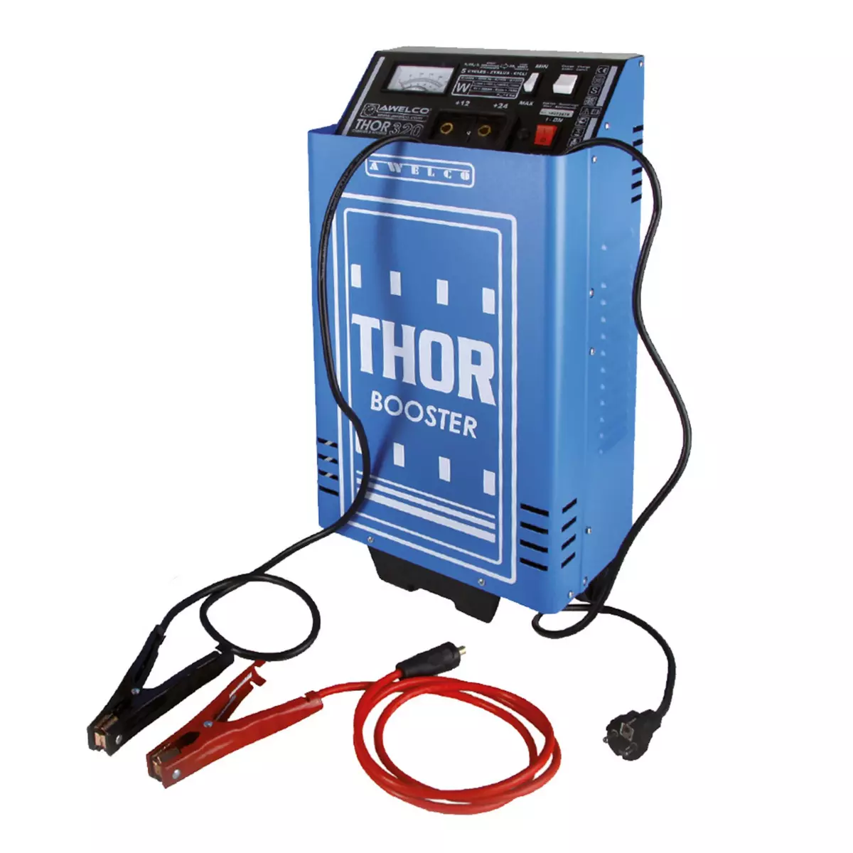 Chargeur démarreur 12-24V Auto et Poids lourds 660 AH AWELCO 2 Vitesses de charge Monophasé - Imagen 2