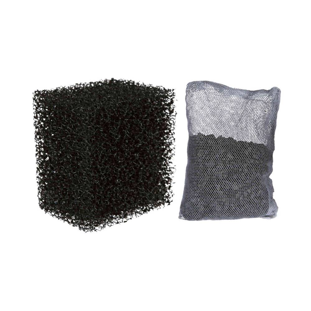 Trixie - Trixie - Set de 2 mousse filtrante + 1 sachet de charbon actif pour pompe réf: 86130 - Imagen 1