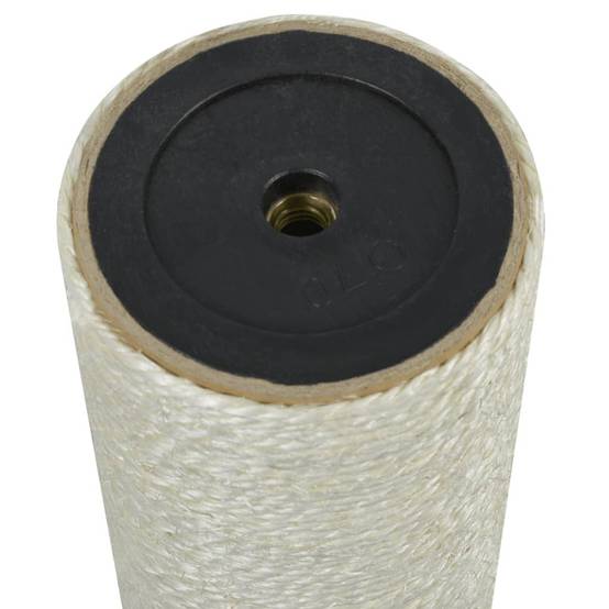 Grattoir pour chats sisal beiges 8 x 8 x 45 cm, Poids:0.6kg - PANGIVO - Image 2