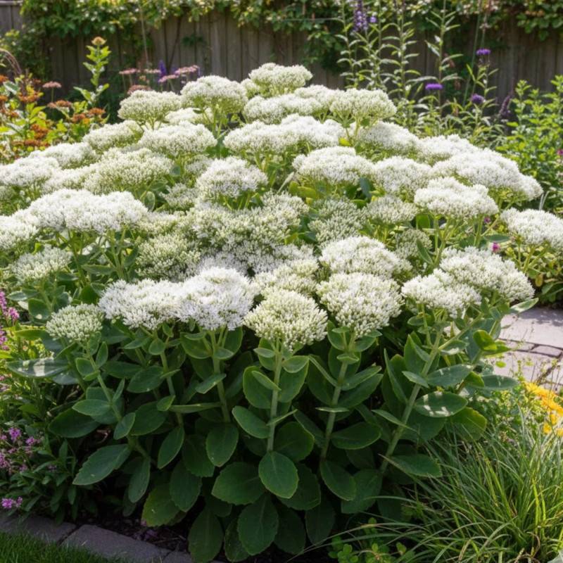 Orpin Iceberg, Sedum à fleurs Blanche/ - feuillage Caduc - Godet - 5/20 cm - Imagen 1