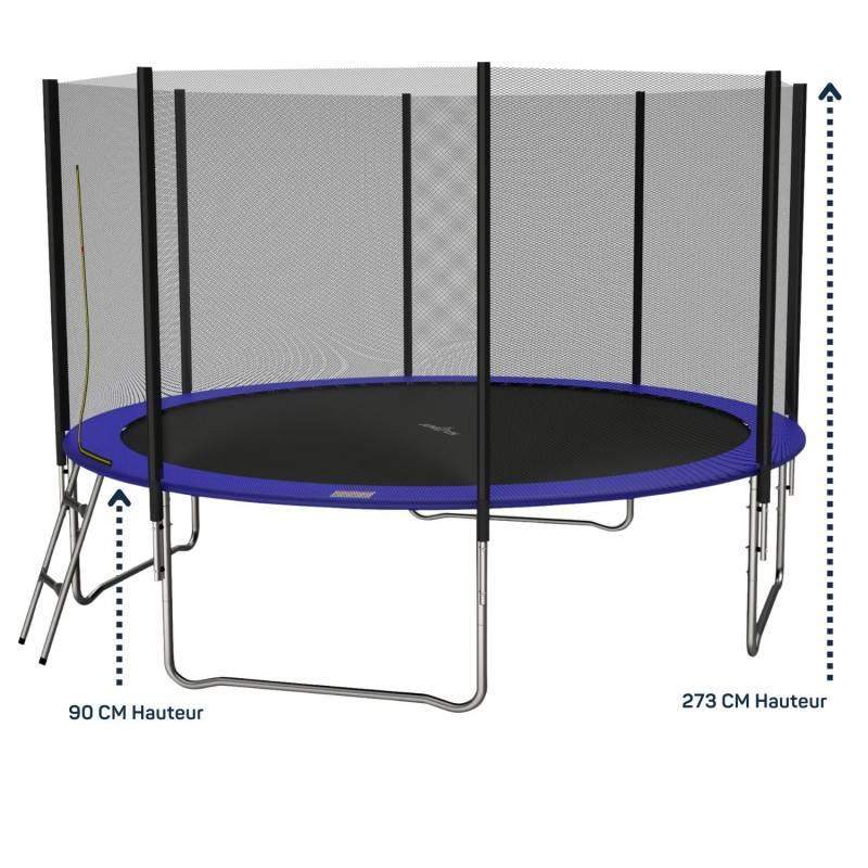 Trampoline pour enfant Jump4Fun Deluxe filet extérieur -14FT (427 cm) JUMP4FUN - Image 2