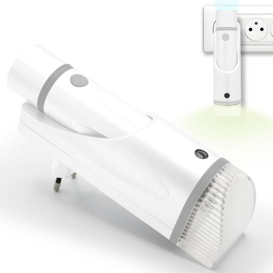 Lampe Torche FISHTEC Veilleuse - Détecteur de Mouvements - Rechargeable - Image 1