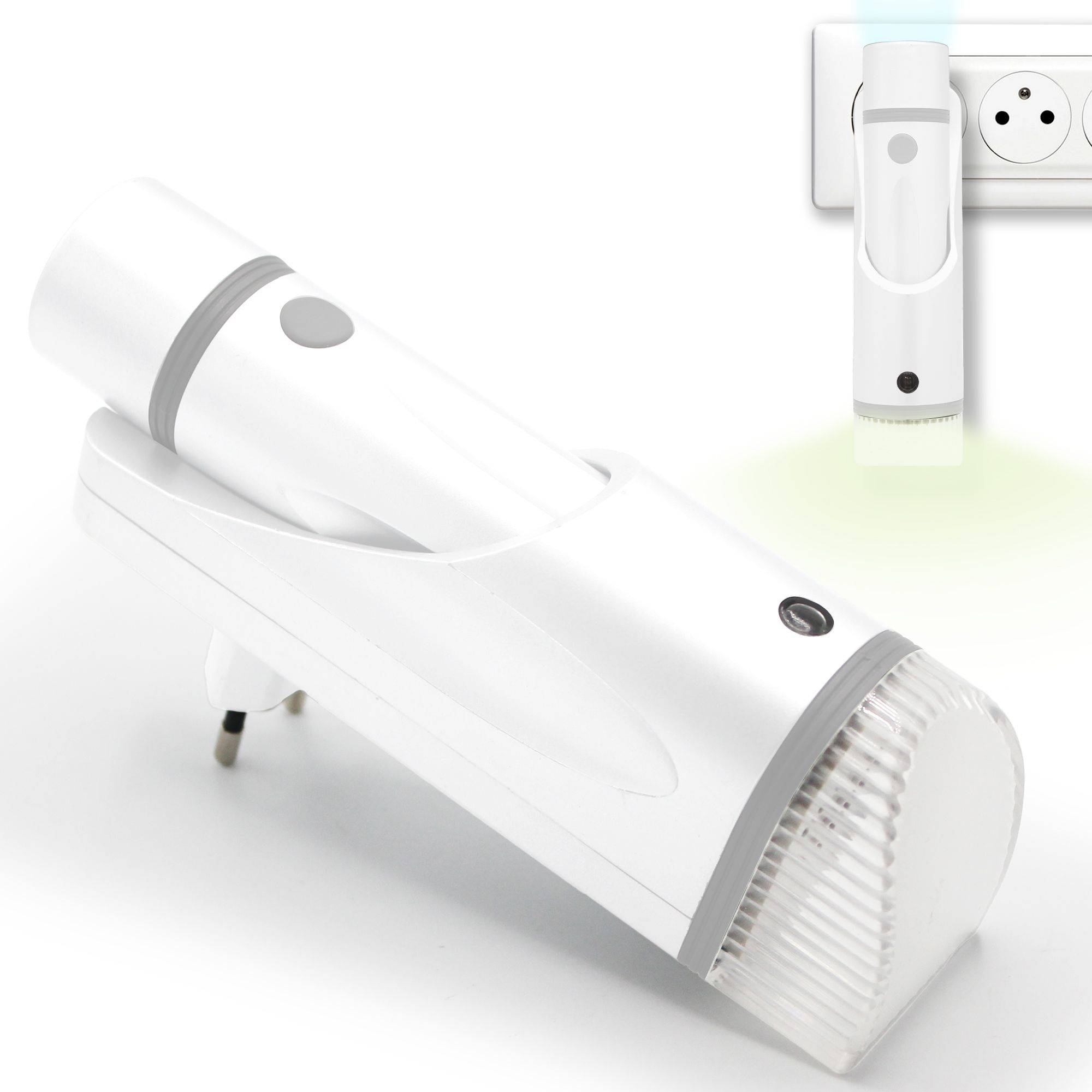 Lampe Torche FISHTEC Veilleuse - Détecteur de Mouvements - Rechargeable - Image 1