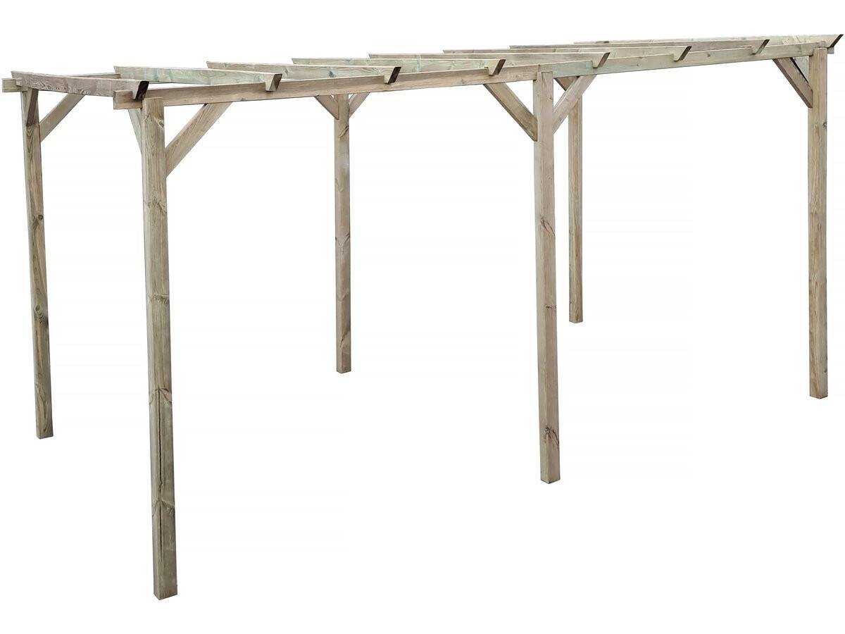 Habitat Et Jardin - Carport Voiture En Bois "sunny" 3 X 5 M -habitat Et Jardin - Image 1