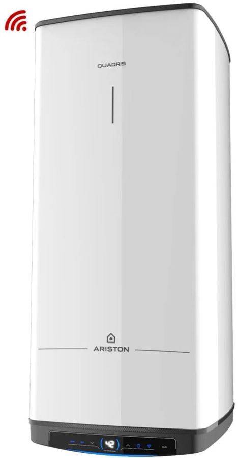 Chauffe-eau électrique 2400W QUADRIS 150l stéatite blanc - ARISTON - 3060884 - Image 1