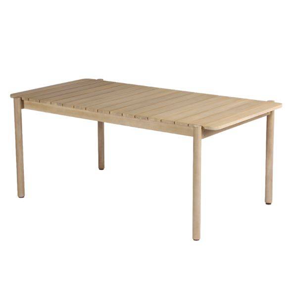 Beau Rivage - Table de jardin SAMOA 180 cm en bois d'acacia blanchi FSC Beau Rivage - Imagen 1