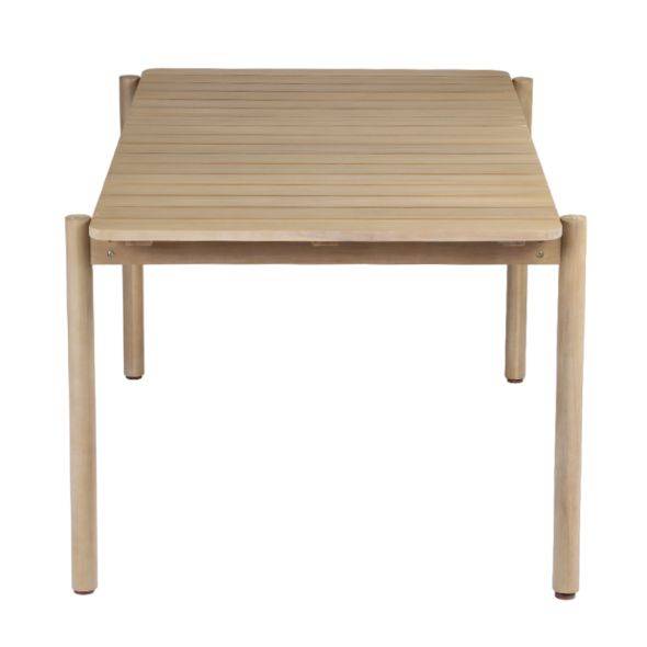 Beau Rivage - Table de jardin SAMOA 180 cm en bois d'acacia blanchi FSC Beau Rivage - Imagen 5