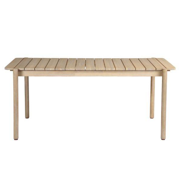 Beau Rivage - Table de jardin SAMOA 180 cm en bois d'acacia blanchi FSC Beau Rivage - Imagen 4