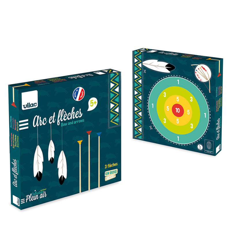 Vilac - Arc pour enfant avec 3 flèches en bois - Vilac - Image 1