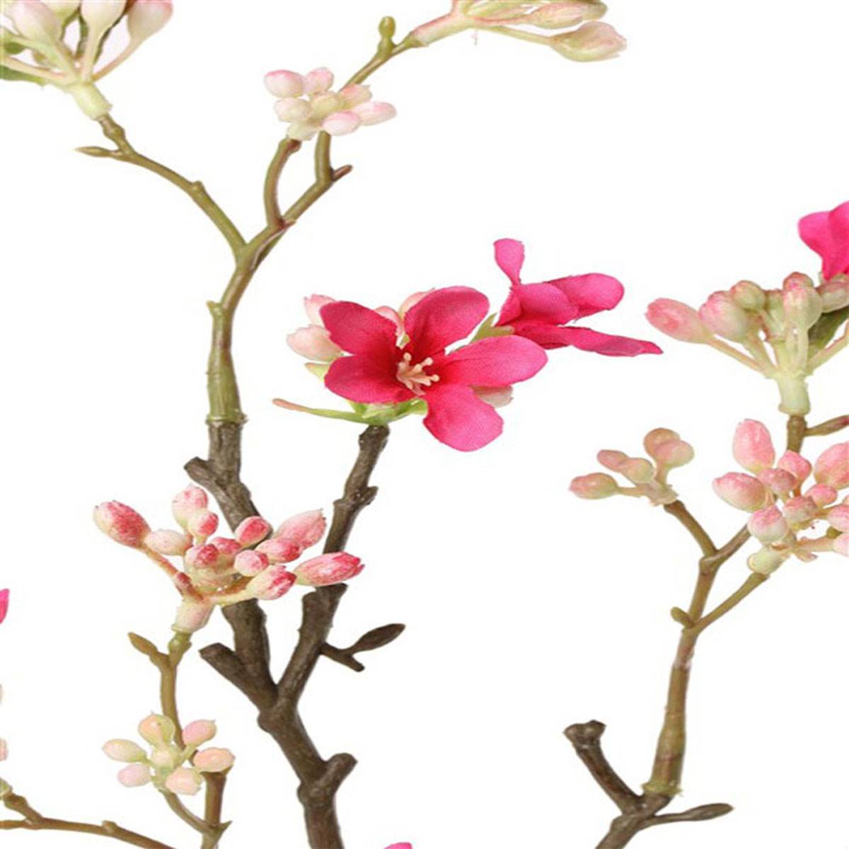 Artificielles - Branche de Jasmin factice 10 fleurs H50cm Superbe branche Rose fushia - couleur: Rose fushia 730 - Imagen 3